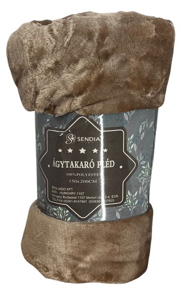 Sendia Textil Deka Jednofarebná Svetlohnedá