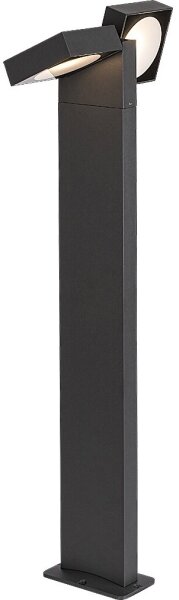 Rabalux 77102 - LED Vonkajšia lampa TELDE 2xLED/7W/230V IP54 antracit