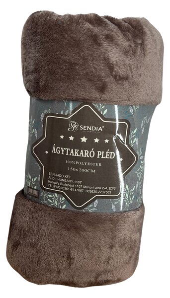 Sendia Textil Deka Jednofarebná Šedohnedá