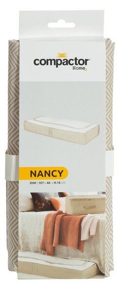 Látkový úložný box pod posteľ Nancy – Compactor