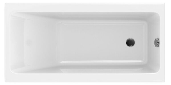 Cersanit Crea Slim akrylátová vaňa 150x75cm + nožičky, biela, S301-233