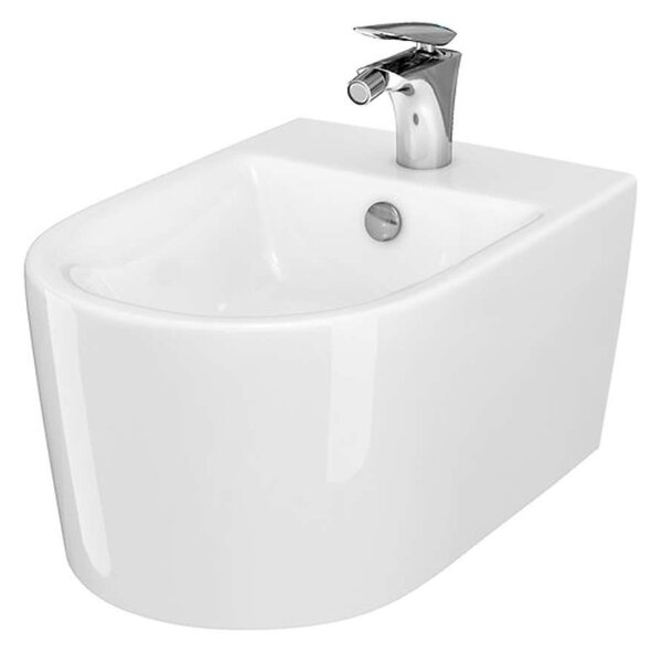 Cersanit Inverto závesný bidet 52 x 35,5 cm, Biela, K671-002