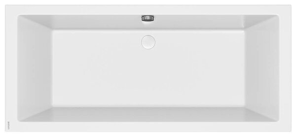 Cersanit Intro, akrylátová vaňa 180x80cm + nožičky, biela, S301-222