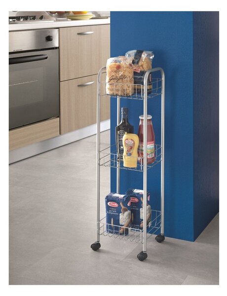Stojan s policami Metaltex Toronto, 83 x 23 cm