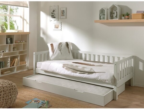 Biela detská posteľ 90x200 cm Fritz - Vipack
