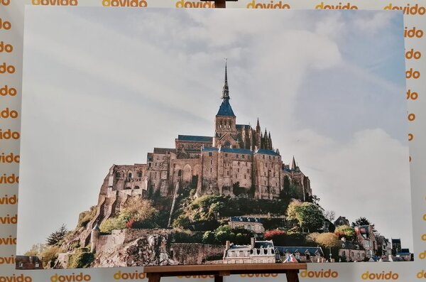 Obraz opátstvo Mont-Saint-Michel