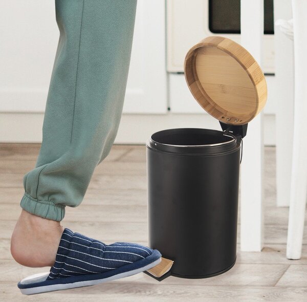 Pedálový kovový odpadkový kôš 3 l – Orion