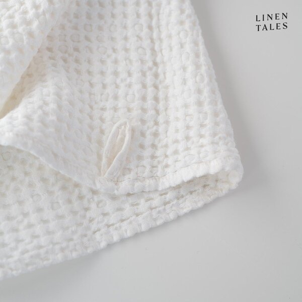 Biele uteráky a osušky v súprave 3 ks Honeycomb - Linen Tales
