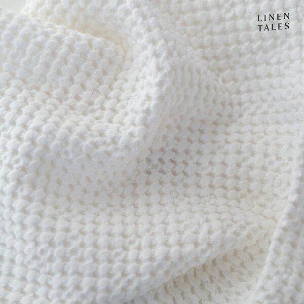Biele uteráky a osušky v súprave 3 ks Honeycomb - Linen Tales