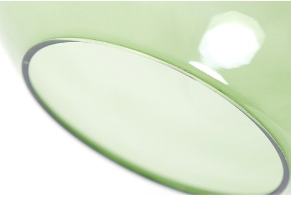 Zelené stropné svietidlo so skleneným tienidlom ø 30 cm Mayson - Light & Living