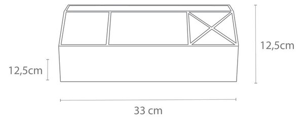 Kartónový organizér na písacie potreby Elisa – Bigso Box of Sweden