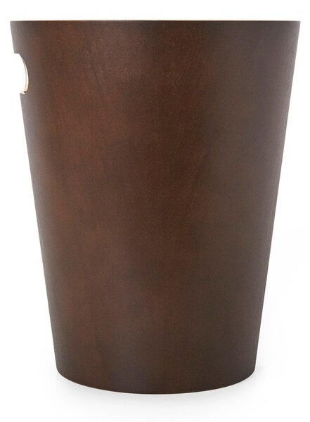 Hnedý kancelársky odpadkový kôš 7,5 l Woodrow – Umbra