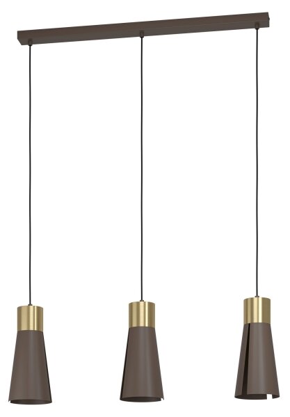 Eglo 98839 - LED luster na lankách LOSALOMAS 3xGU10/4,5W/230V