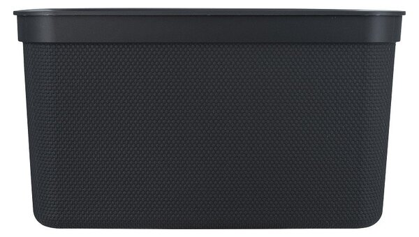 Plastový úložný box s vekom Deco - Rotho