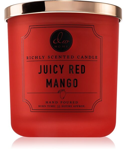 DW Home Signature Juicy Red Mango vonná sviečka 264 g