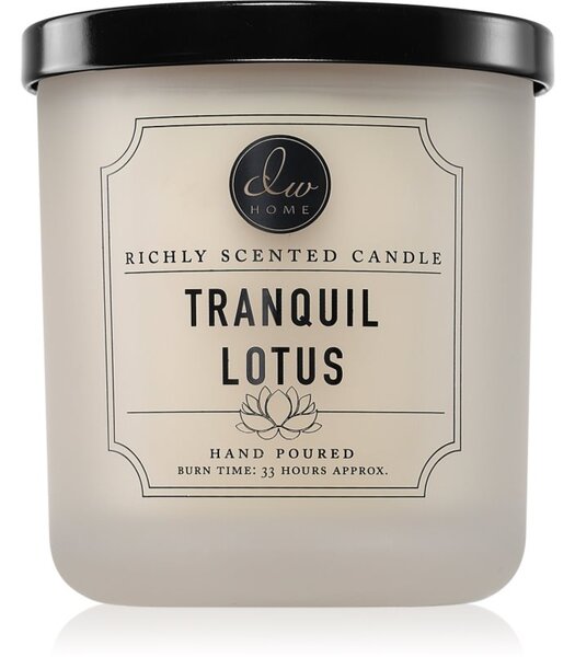 DW Home Signature Tranquil Lotus vonná sviečka 269 g