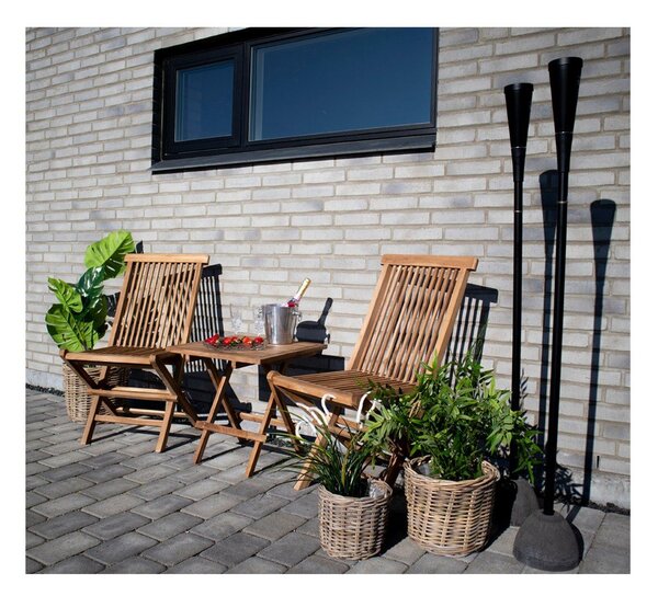 Obaly na kvetináče v súprave 4 ks z prútia ø 40 cm Bogor – House Nordic