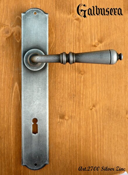 GALBUSERA Kovaná kľučka model 2700 - BB, 90 mm, antická čierna