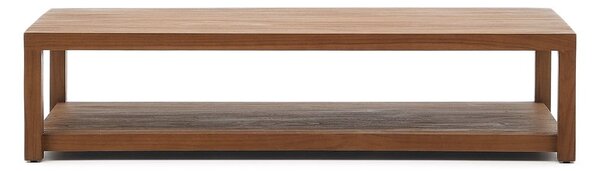 Konferenčný stolík z tíkového dreva v prírodnej farbe 70x150 cm Sashi – Kave Home