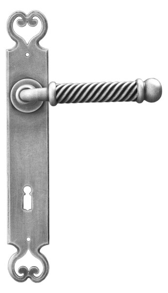 GALBUSERA Kovaná kľučka model 2100 - BB, 90 mm, antická čierna