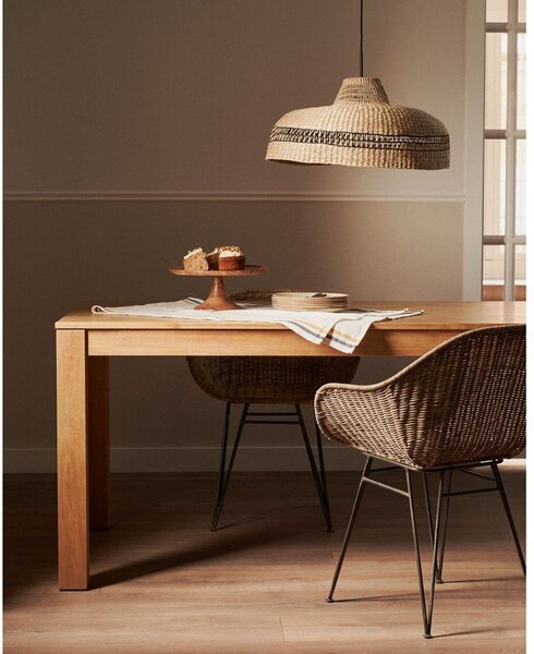 Rozkladací jedálenský stôl Kave Home, 120 x 75 cm