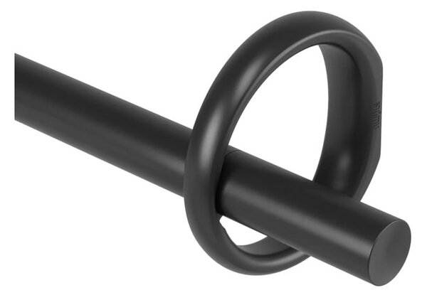 Oceľová roztiahnuteľná garniža 107 - 305 cm Ringlet - Umbra