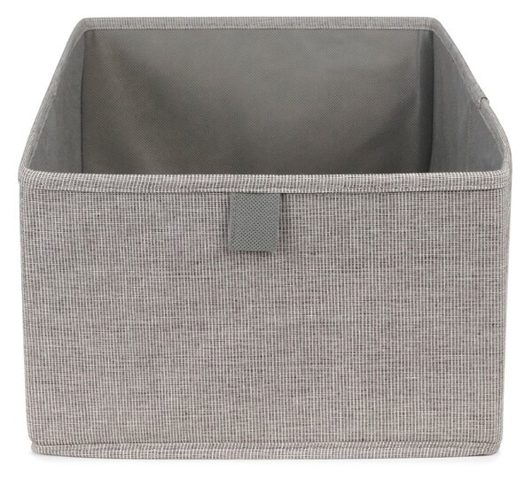 Sivý úložný box Compactor Oxford, 42 x 26 cm