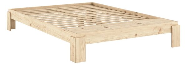 Dvojlôžková posteľ z borovicového dreva s roštom v prírodnej farbe 160x200 cm Layers – Karup Design
