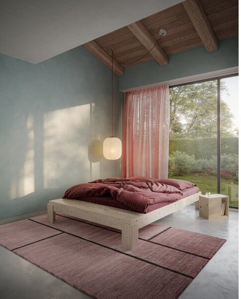 Nočný stolík z borovicového dreva v prírodnej farbe Grab It – Karup Design