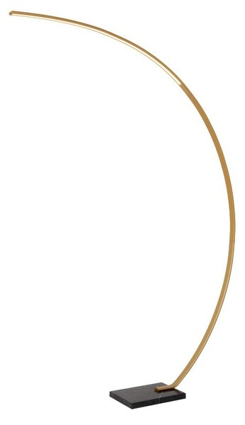 Lucide L447001102 LED stojacia lampa CURVE | 15W integrovaný LED zdroj | 540lm | 2700K