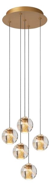 Lucide L134971502 LED závesné stropné svietidlo DILENKO | 5x3,5W integrovaný LED zdroj | 5x140lm | 2700K