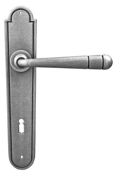 GALBUSERA Kovaná kľučka model 2109 - BB, 90 mm, antická čierna