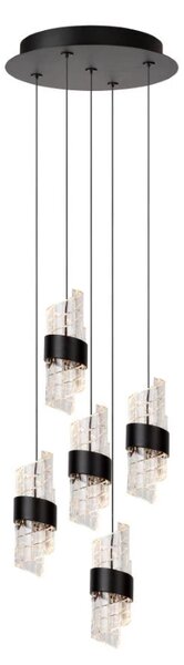 Lucide L134963630 LED závesné stropné svietidlo KLIGANDE | 5x8W integrovaný LED zdroj | 5x520lm | 2700K