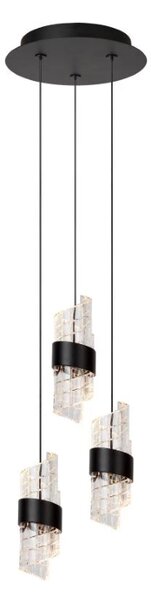 Lucide L134962130 LED závesné stropné svietidlo KLIGANDE | 3x8W integrovaný LED zdroj | 3x600lm | 2700K