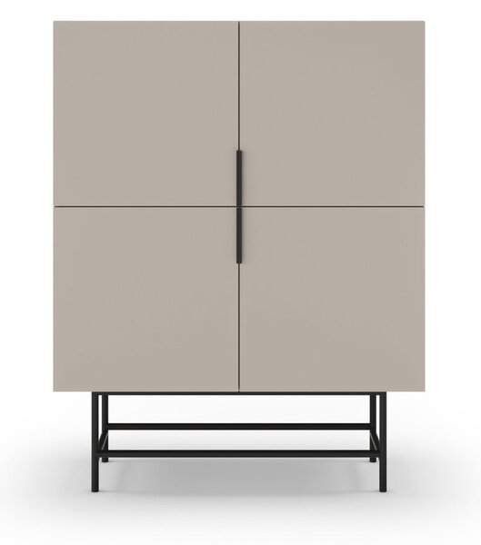 Krémová skrinka 100x128 cm Eldia – Marckeric