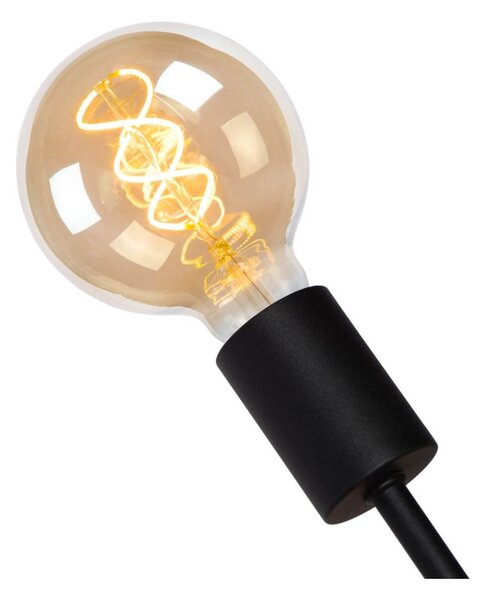 Lucide 21424/06/30 závesné stropné svietidlo Lester 6x40W | E27 - čierna, stmievateľné