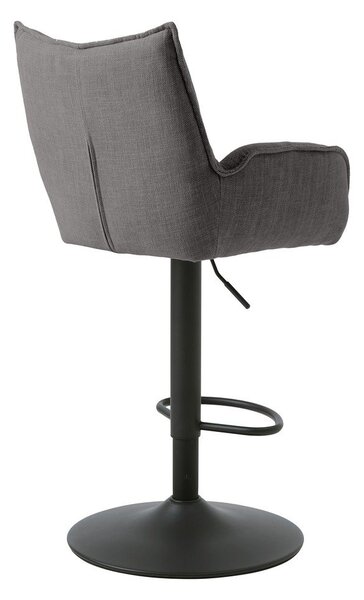 Sivé barové stoličky s nastaviteľnou výškou v súprave 2 ks Marilla – Unique Furniture