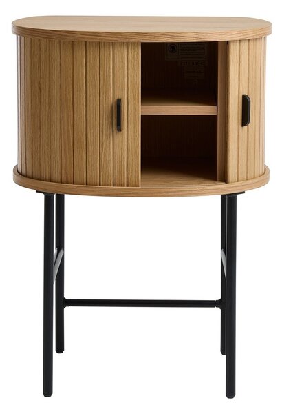Nočný stolík v prírodnej farbe Nola – Unique Furniture