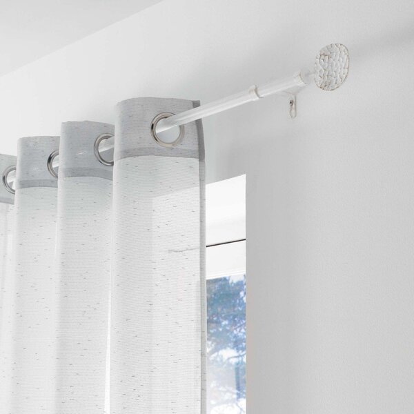 Kovová roztiahnuteľná garniža 120 - 210 cm Bullette – douceur d'intérieur