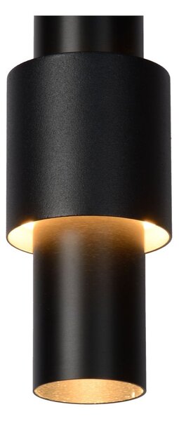 Lucide 24402/15/30 MARGARY závesné stropné svietidlo LED 3x4W | 1300lm | 2700K- čierna