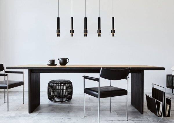 Lucide 24402/30/30 MARGARY závesné stropné svietidlo LED 5x4,2W | 2300lm | 2700K- čierna