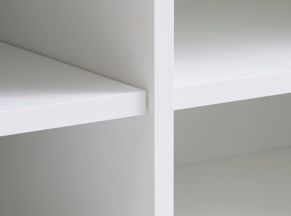 Biely TV stolík 180x56x45 cm Nola – Unique Furniture