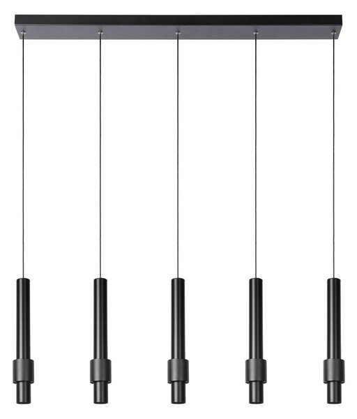 Lucide 24402/30/30 MARGARY závesné stropné svietidlo LED 5x4,2W | 2300lm | 2700K- čierna
