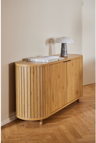 Komoda v dekore duba v prírodnej farbe 160x80x45 cm Colima – Actona