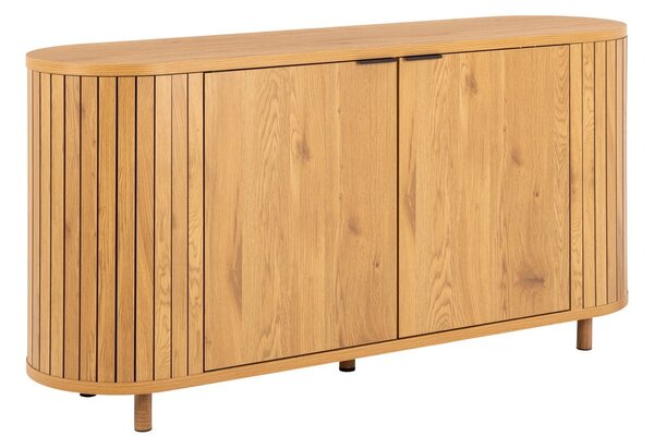 Komoda v dekore duba v prírodnej farbe 160x80x45 cm Colima – Actona