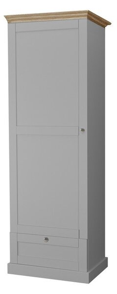 Sivá šatníková skriňa 60x180 cm Binz – Støraa