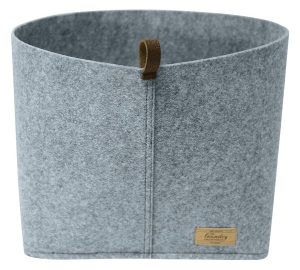 Sivý textilný organizér Wenko Felt, 30 x 18 cm