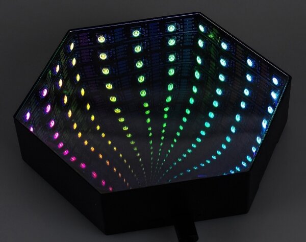 Rabalux 76023 - LED RGB stmievateľná stolná lampa JOCKER LED/1W/5V + DO