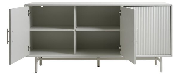 Sivá komoda 160x75x45 cm Palma – Unique Furniture