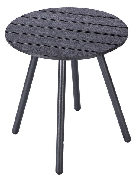 Sivý záhradný stôl Essentials Lounge, ø 51 cm